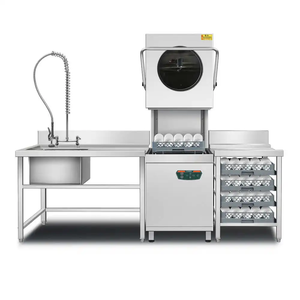 LYN ultrasonic commercial uncover dishwasher restaurant canteen hotel vegetable washer