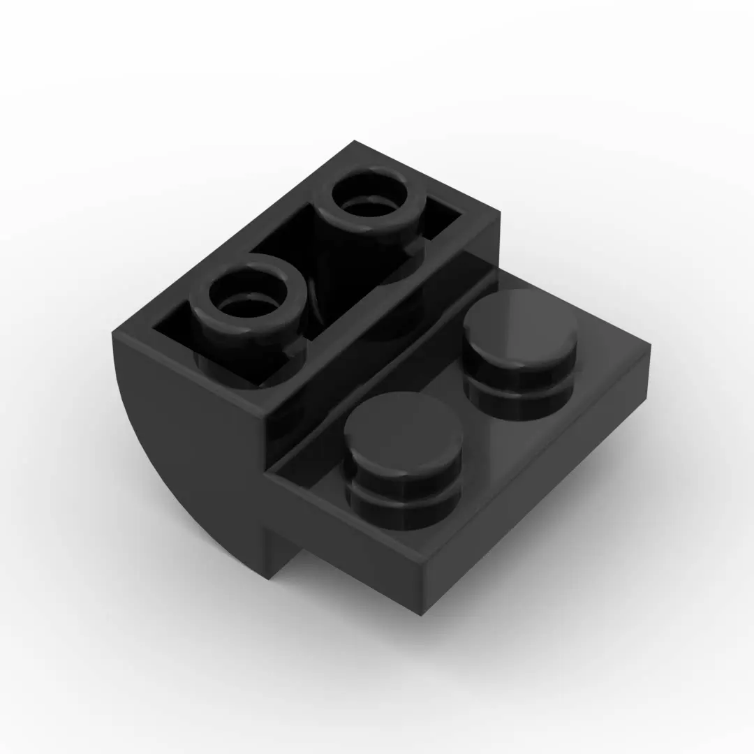 

Small particle building block MOC 1750 2x2x1 reverse arc brick assembly toy spare parts replacement DIY