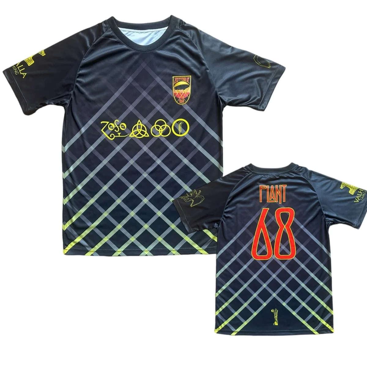 Led Zeppelin #68 3D Printed Jersey T-shirt Men Summer Breathable Quick Drying Short Sleeved T-shirt Family Matching Clothing