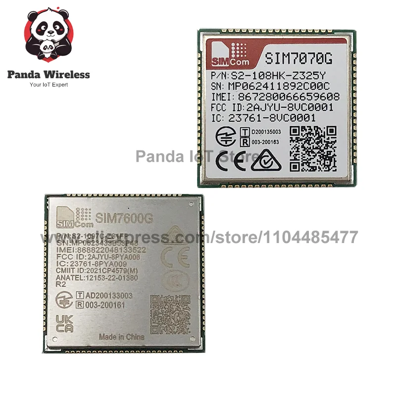 SIMCOM SIM7070G SIM7600G LCC LTE CAT1 Global Module B1/B2/B3/B4/B5/B7/B8/B12/B13/B18/B19/B20/B25/B26/B28/B66/B34/B38/B39/B40/B41