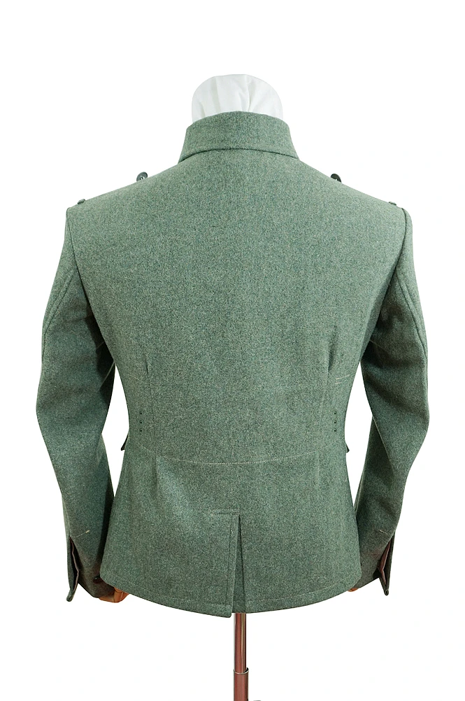GUWA-094 WWII German M42 Heer EM field grey wool tunic Feldbluse