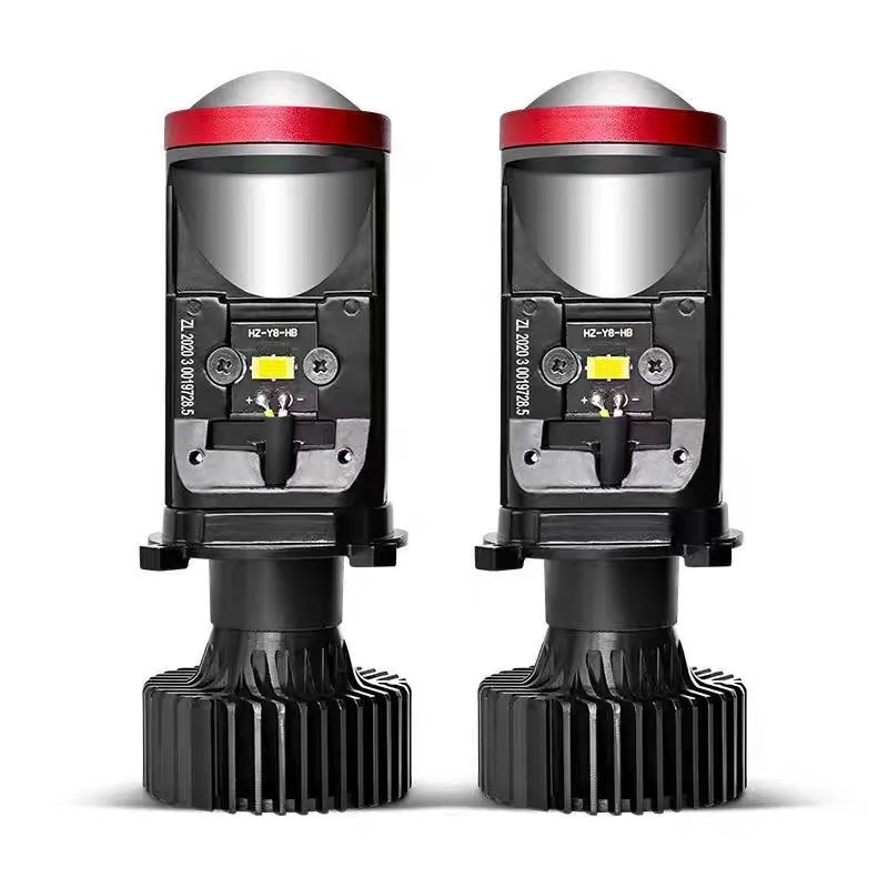 TCYATO High-power led headlights with fan dual-light lens H4 ultra-bright high and low beam integrated