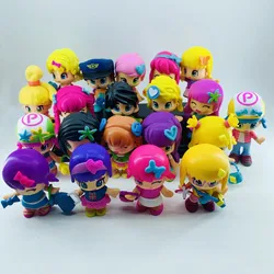 15pcs Doubleface Pinypon Action Figure Dolls for Kids DIY Cartoon Detachable Figuras Toys Birthday Christmas Gift