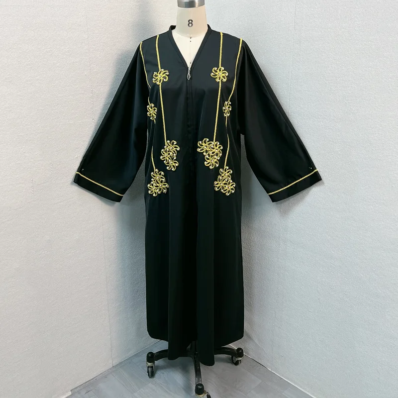 Moda Kimono musulmano Abaya Cardigan Ramadan Dubai turchia abiti Eid islamico sciolto confortevole Jalabiya per le donne