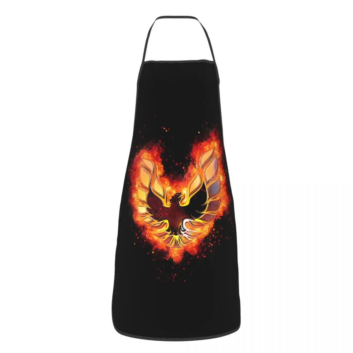 Trans Am Firebird Bandit Golden Apron Chef Cooking Tablier Sleeveless Bib Kitchen Cleaning Pinafore for Women Men Gardening