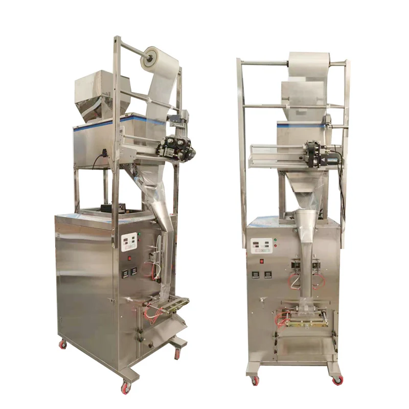 For Granular Powder Tea And Grain Filling Packing Machine 20-500g 50-1000g Automatic Weighing Packaging Machine