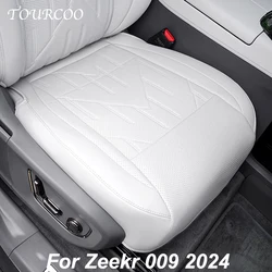 For Zeekr 009 2024 2025 2026 Front Driver and Passenger Seat Leather Protective Cover Interior Accessories