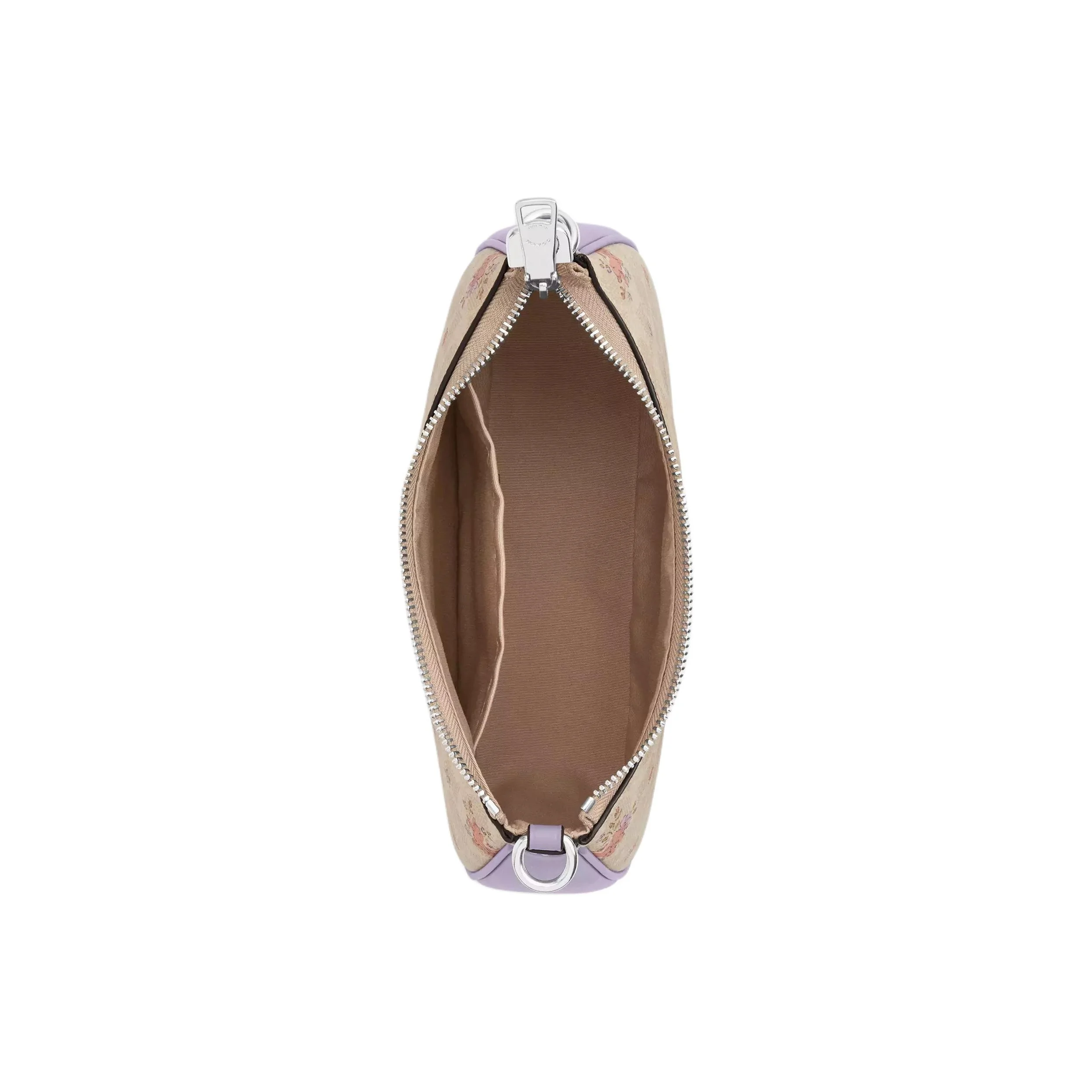 حقيبة يد كوتش تيري قماشية مطلية بكتف واحد متوسطة الحجم للنساء متعددة الألوان CAL37-SVSAS