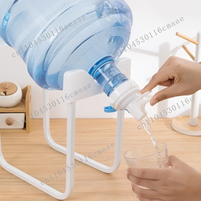 New Black/white Water Dispenser Bracket Set, Including Dust-proof Plug for Counter Household Inverted Simple Water Dispensers