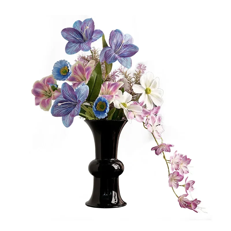 Medieval ceramic vase ornament home decoration high value hydroponic vase new product