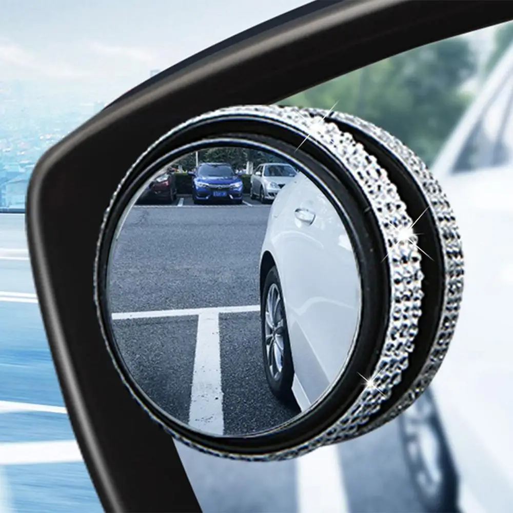 Car Beautiful Simple Portable Adjustable Auto Parts Blind Mirror Practical Fashion Accessories Rearview Mirror Durable