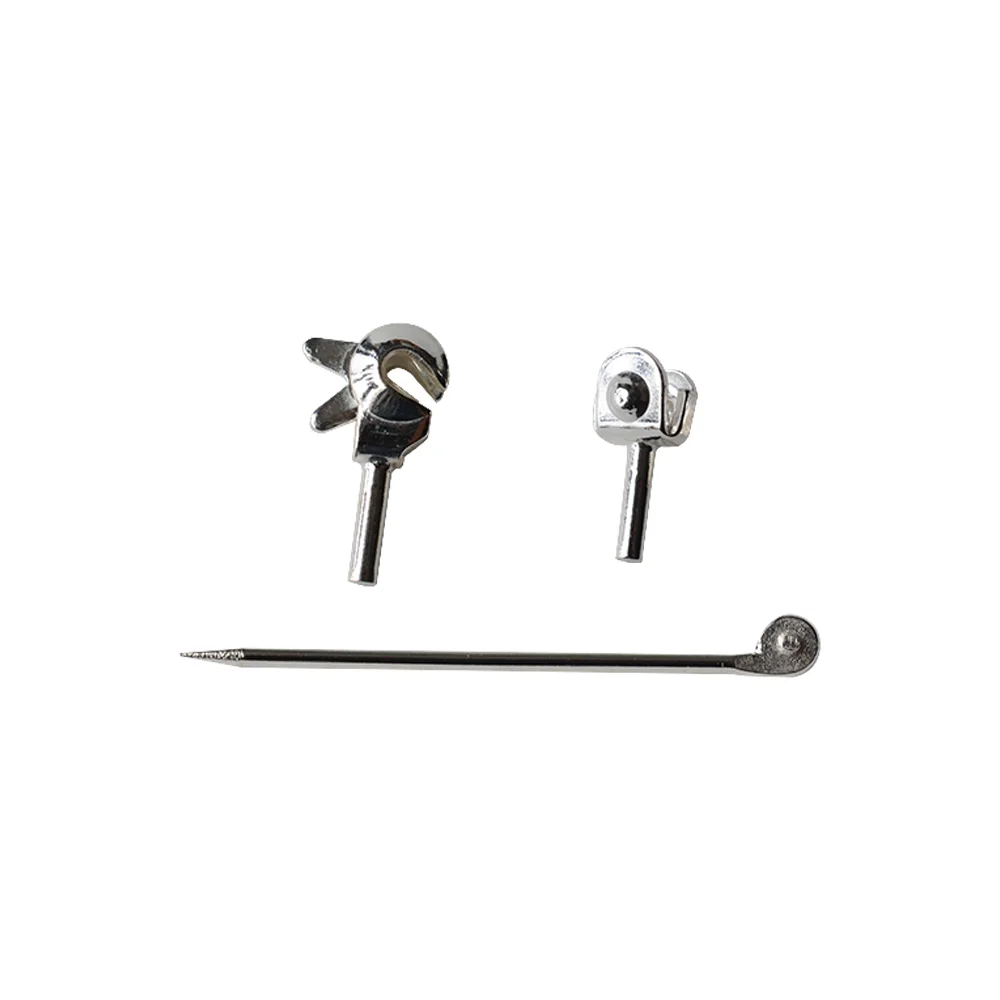 925 Sterling Zilveren Broche Pin Backs Voor Sieraden Maken, Zilveren Broche Pin Kit, Pin Terug Rechte Vergrendeling Sieraden Vinden - afbeelding 2