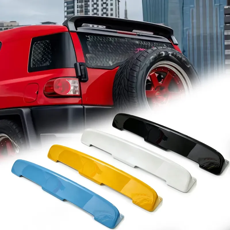 High Quality Automotive ABS Rear Spoiler Sport Top Wing Fixed Wind Wing Spoiler for FJ Cruiser