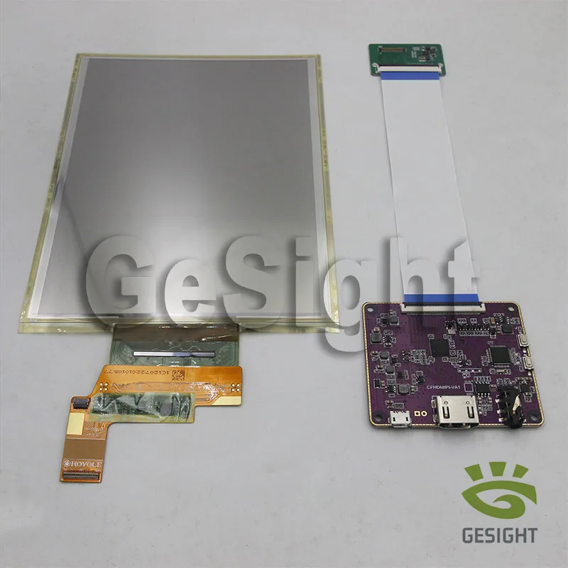 Imagem -03 - Tela Dobrável 7.8 Polegada 1920x1440 Amoled Display Flexível Painel Macio Rolável Oled Mipi Driver Board