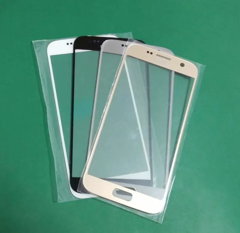 5pcs top qc Replacement for Samsung Galaxy S6 G920 S7 G930 LCD Touch Screen Front Glass External Lens +oca