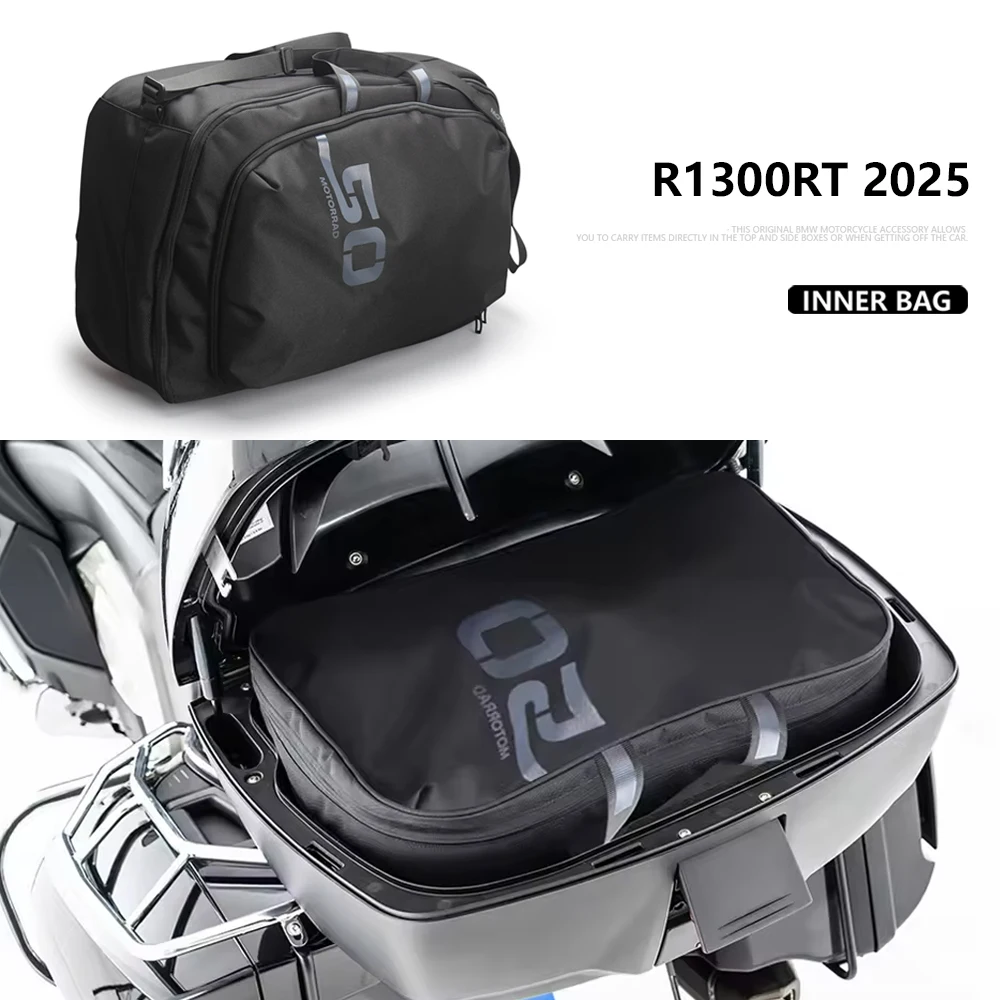 

NEW Motorcycle Accessories Side Luggage Bags For BMW R 1300 RT Black Topcase Next Inner Bag R1300RT R 1300RT R1300 RT 2025