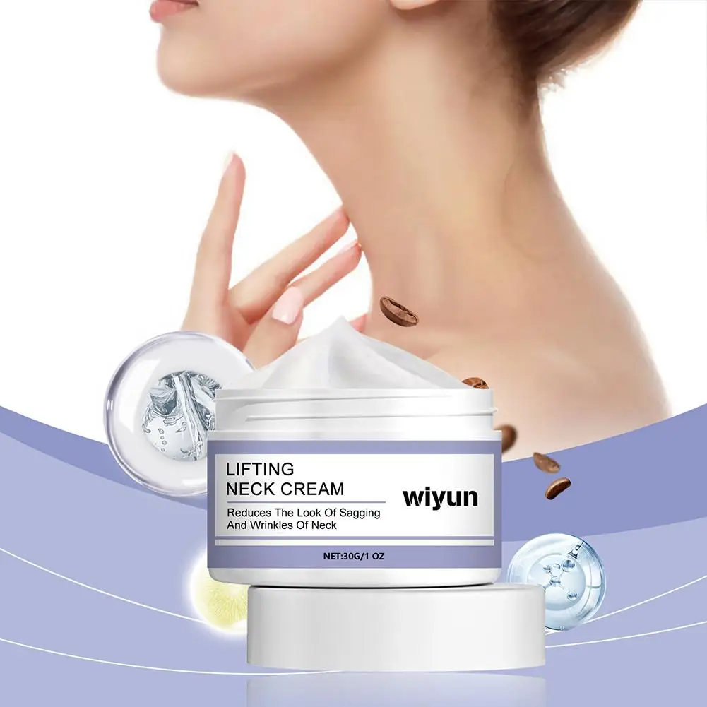 

Neck Wrinkle Removal Cream Tightening Firming Fade Fine Lines Double Chin Anti-Aging Necklines Lifting Shaping Beauty Neck Cream