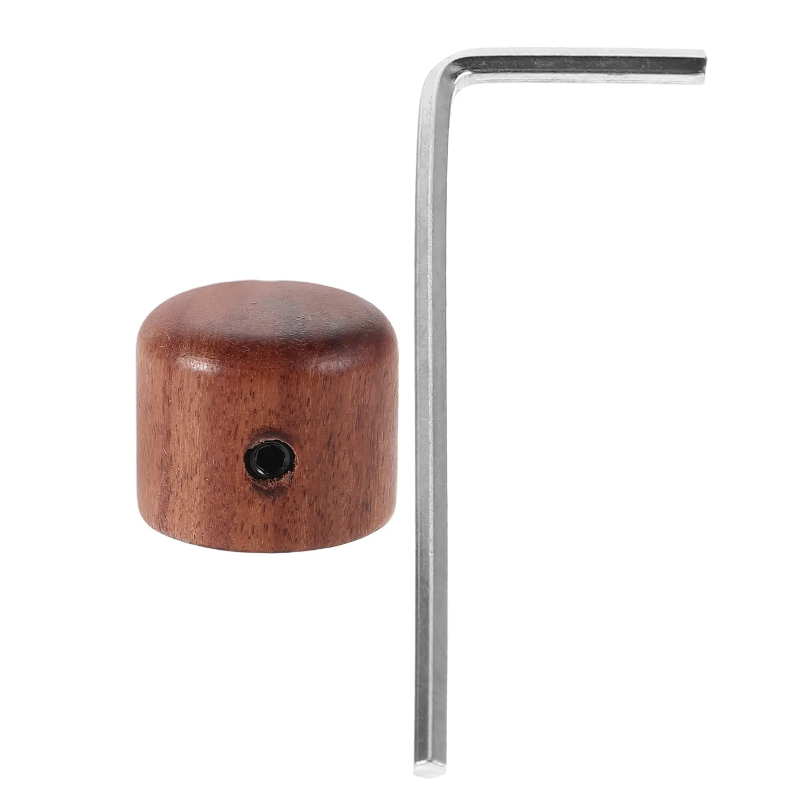 Guitar Volume Tone Rotary Knob Wood Material Potentiometer Cap Compatible with Electric Acoustic Guitars Smooth Operation