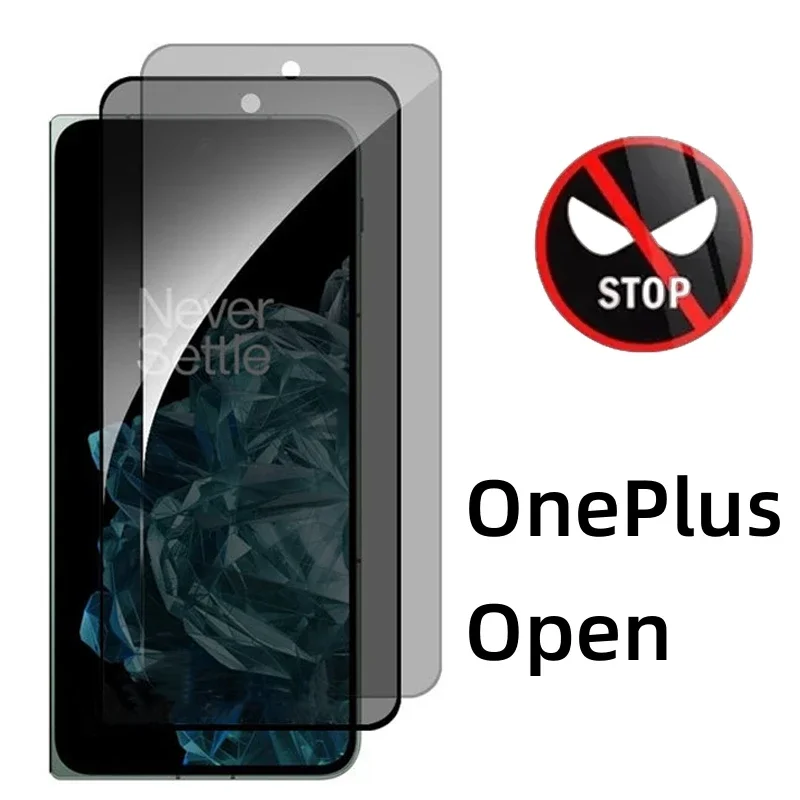 Anti-peeping Tempered Glass For OnePlus Open Oppo Find N3 Private Screen Protector Protective Glass For OnePlus Open Oppo Find