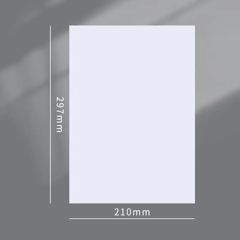 100Sheets 70G Blank Draft Paper A4 Copy Paper White Printer Paper Office Paper Practice Paper for Student A4 DIY Paper