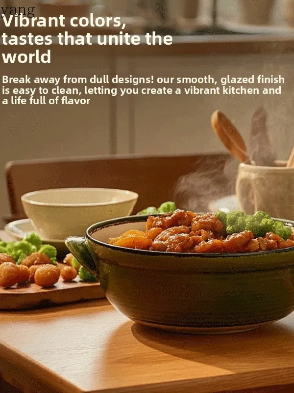 LMM high temperature dry burning without cracking high value casserole clay old-fashioned casserole
