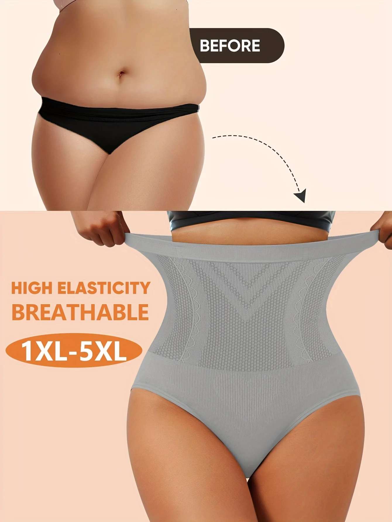 

Лидер продаж, 1 шт., корректирующие трусики с поясом, подтягивающие брюки, женские шорты с контролем живота, корректирующее белье, трусики для женщин