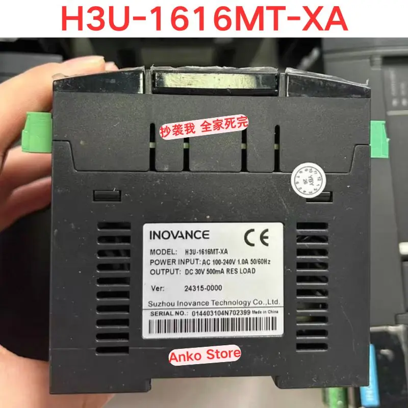 Second-hand test OK  H3U-1616MT-XA PLC Controller