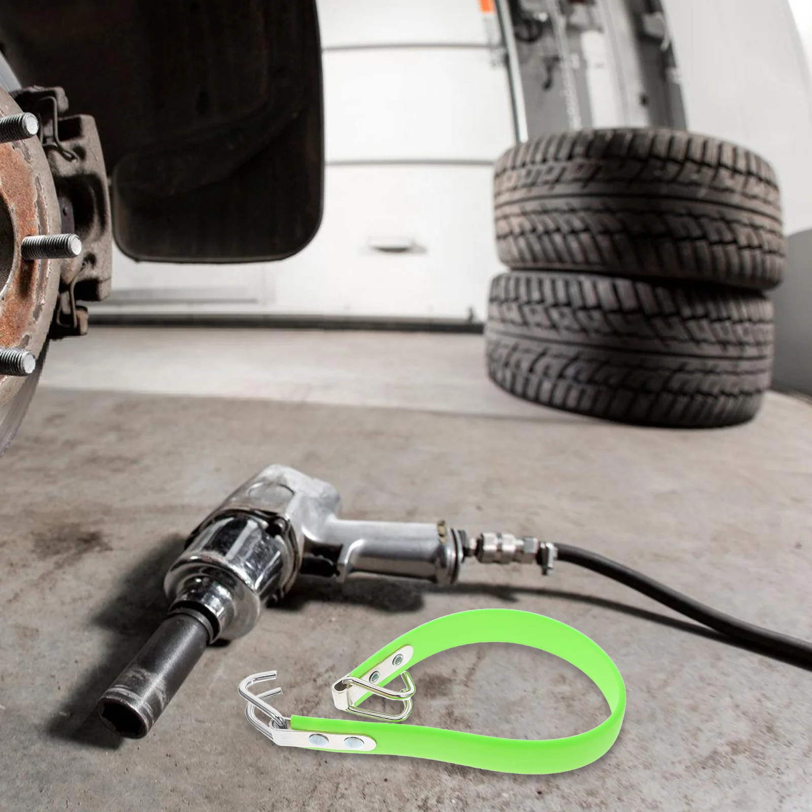 

Carrying Strap Heavy Duty Rubber Iron Construction Lift Tool For Car Truck Rv Automotive Installation Durable