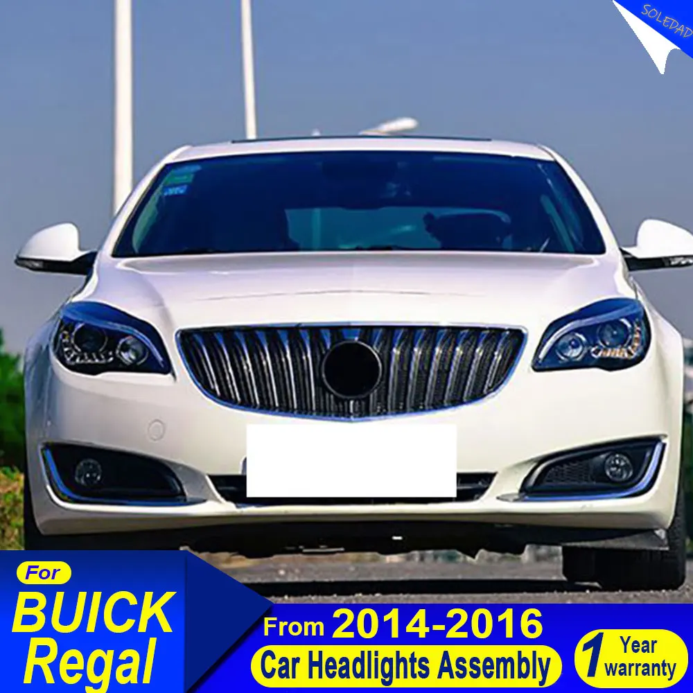 

Car Styling headlights For Buick Regal Headlight 2015 Opel Insignia Head Light 2014-2017 DRL Front Light Bi-Xenon Lens Xenon