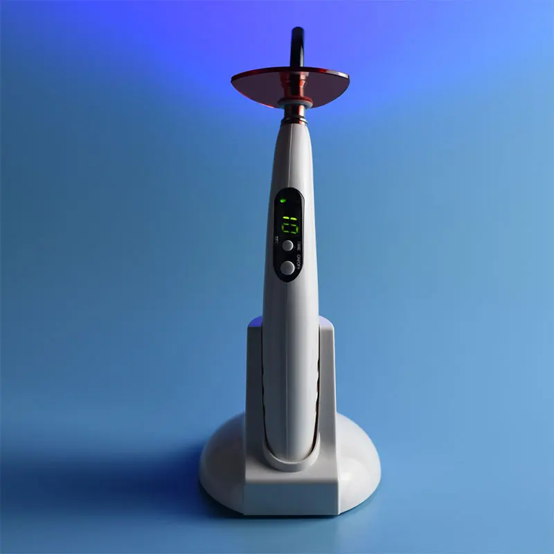 Dental LED Photopolymerizer Wireless Curing Lamp Light Dentistry Resin Material Solidify Device Tools