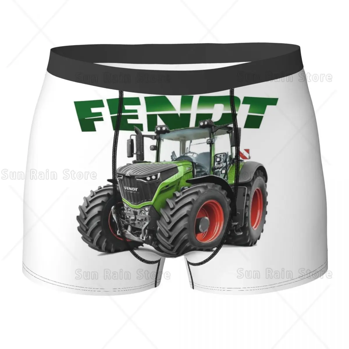 

Boxer Underpants Shorts Fendt German Tractors Panties Men's Ventilate Underwear for Homme Man Boyfriend Gift