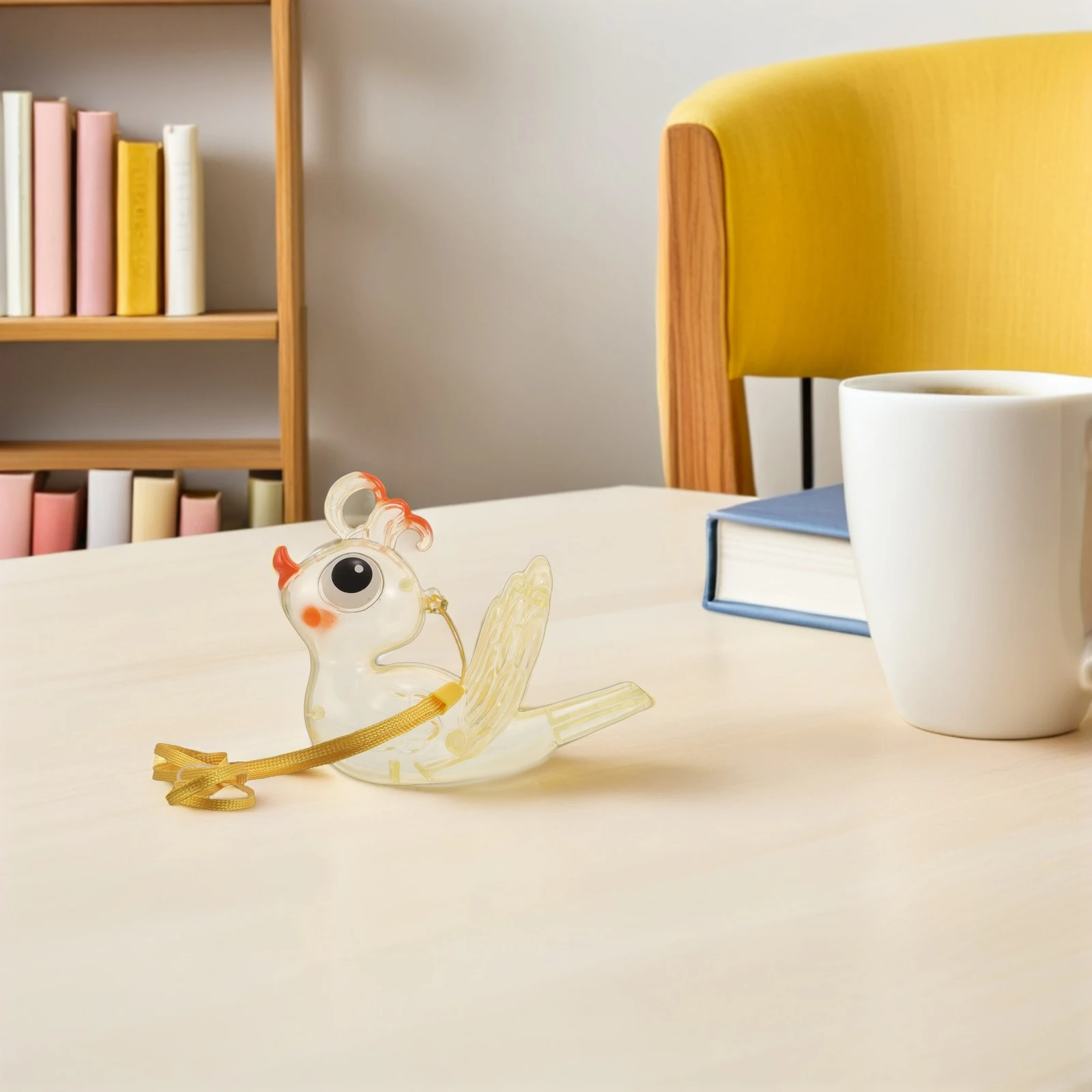 Sifflet d'oiseau de dessin animé coloré, 3 pièces, Instruments de musique pour enfants, amusant en plein air, sifflet d'eau pour enfants