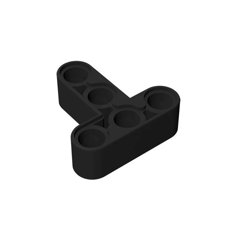 50 Stück MOC DIY Bausteine, modifizierte T-Form, dick 3 x 3, kompatibel mit 60484, pädagogisch-wertvoller kreativer Baustein, DIY-Montageteil – Detail 2