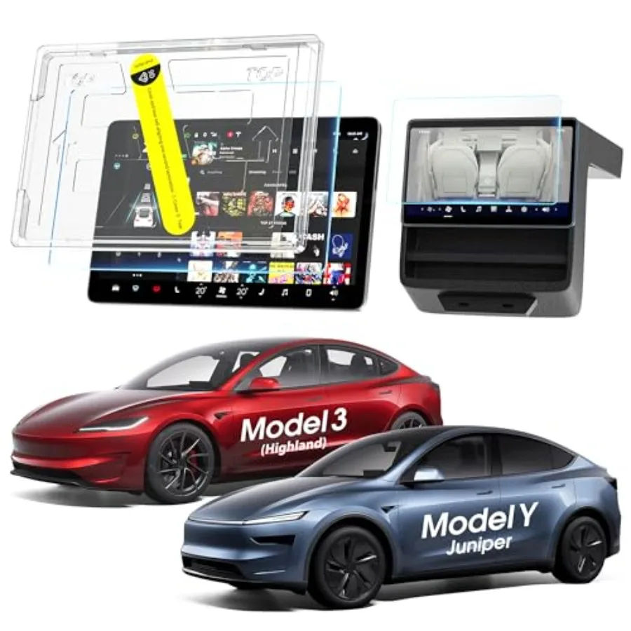 

Защитная пленка для центрального дисплея Tesla New Model 3 Highland Model Y Juniper 15.4: антибликовая, устойчивая к отпечаткам пальцев, из закаленного стекла
