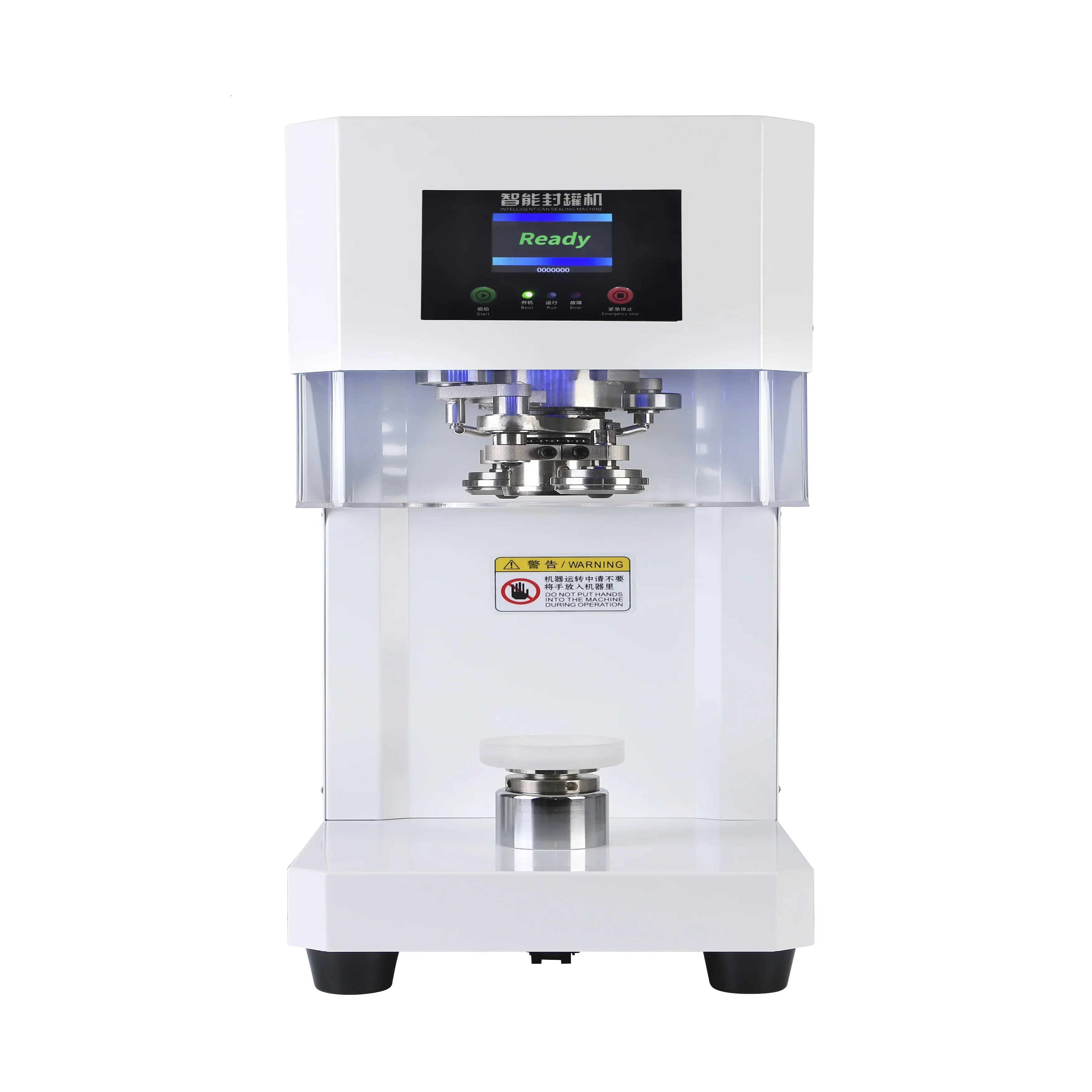 Máquina de Selagem de Copos, Máquinas de Selagem de Garrafas Plásticas, Máquina Automática de Selagem de Latas PET