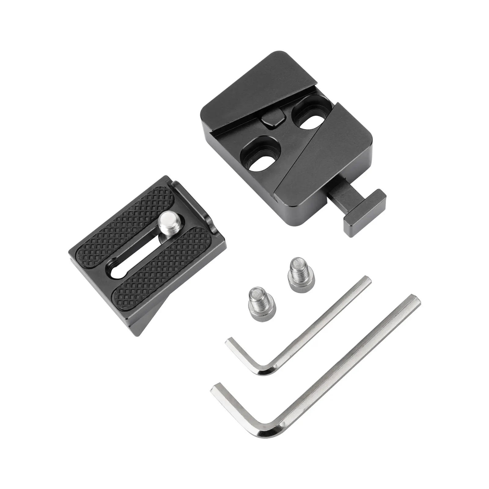 SZRIG-tornillo de montaje para fotografía, accesorio Universal de aleación de aluminio negro MoWith 1/4 "-20