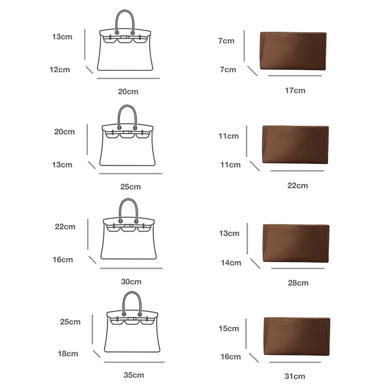 Custom Fit BK 20/25/30/35 Organizer Insert - Lightweight Nylon Liner with Interior Pockets & Zippered Compartment 6