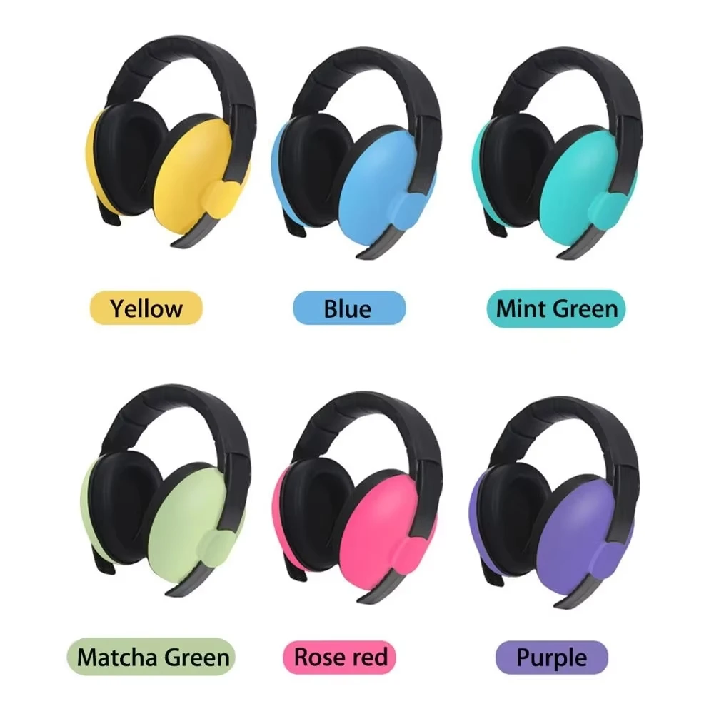 Kids Ear Defenders Child Earmuff Baby Ear Protection Baby Headphones Baby Noise Cancelling Headphones for Ages 0-24 Months