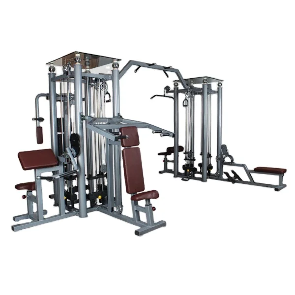 Commercial Multi Function Eight Station Multi Jungle 8 Stations Machine Gym Equipment