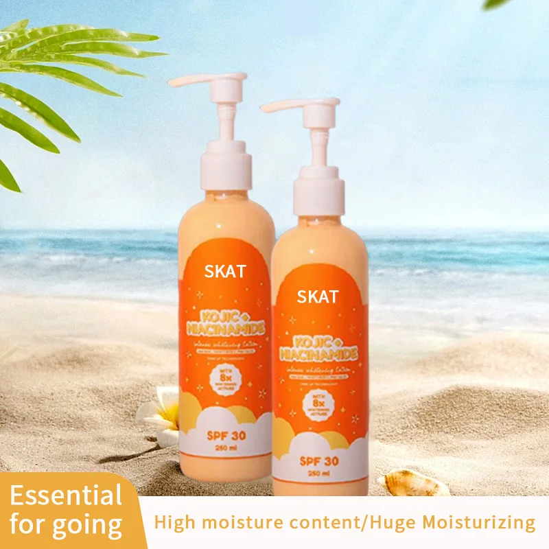 Whitening milk moisturizes brightens and whites whole body whitening body lotion