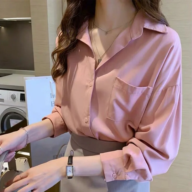 2025 Cotton Blouse White Shirt Fashion Women Blusas Mujer De Moda OL Style Tops Casual Ladies Long Sleeve Shirts and Blouses