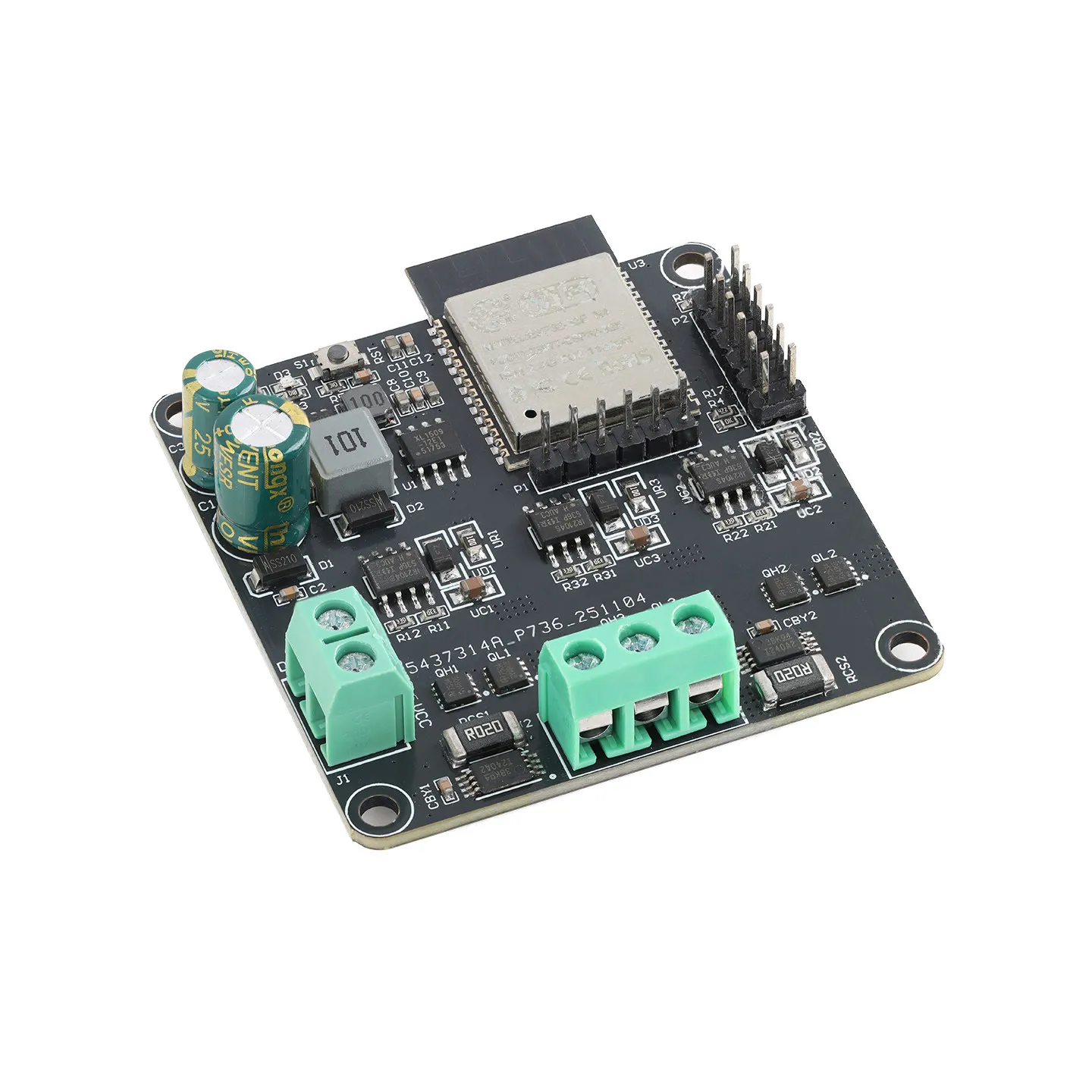 simplefoc-高出力ブラシレスモータードライバーボード-20a-esp32-ワイヤレスwi-fi-bluetoothモジュール