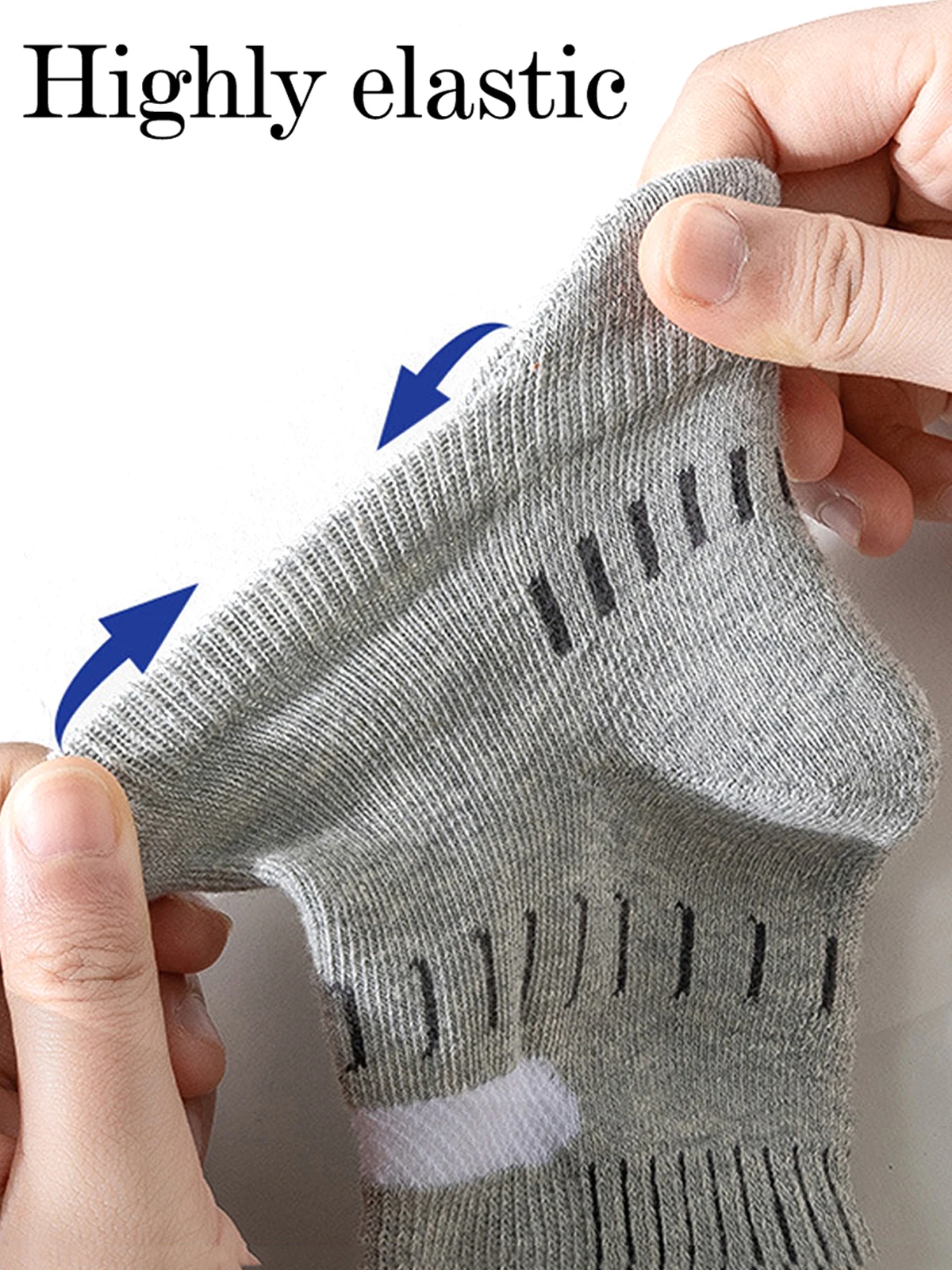 30 Pairs Ankle Socks Men Athletic High Quality Fitness Sport Running Socks Breathable Mesh Casual Short Socks Striped New