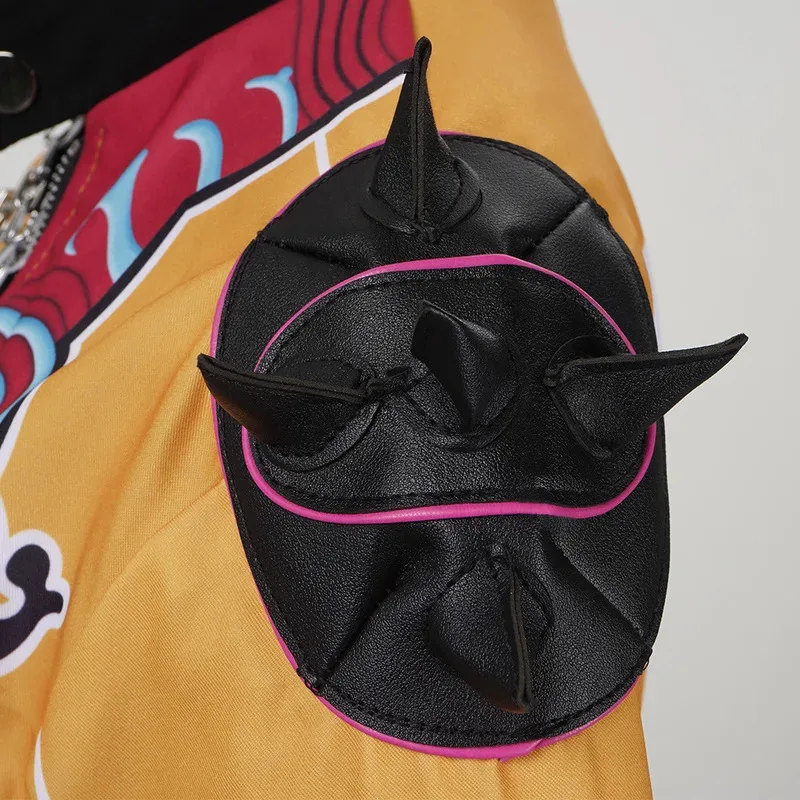 رومي تأثيري الكبار النساء هنتركس K-pop شيطان الصيادين زي كوريا المعبود الدعاوى هالوين كرنفال ملابس الحفلات ؛ 5 ، م'7.d #3