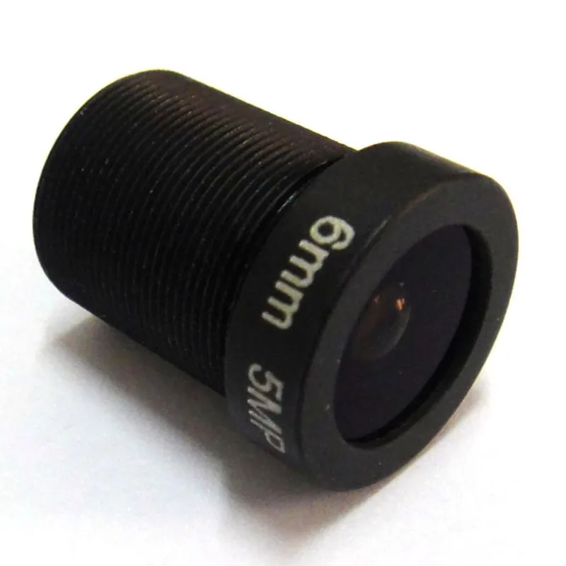 

HD 1/2.5" 5MP 6mm CCTV lens M12 fixed aperture 70 degrees angle IR Board for Security IP Camera