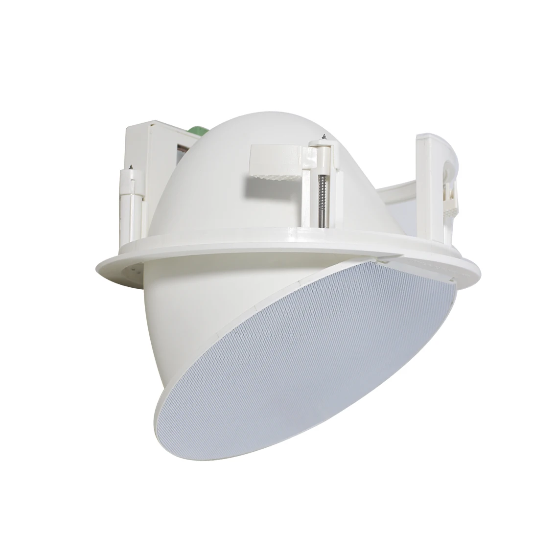 40W Motorized Adjustable Directional Ceiling Speaker with Remote Control for Smart Home Audio System, Home Theater, PA & BGM