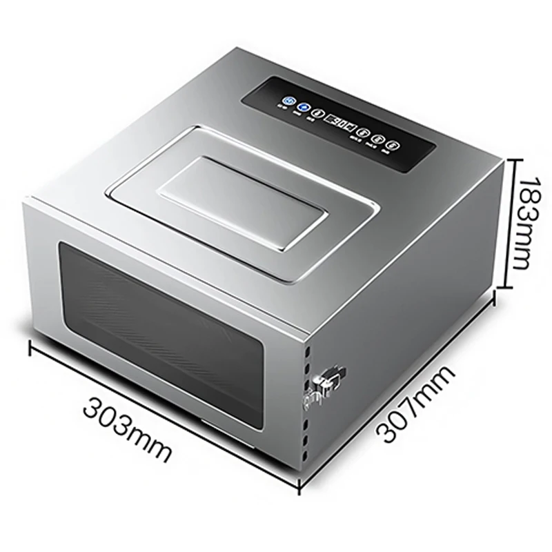 6-Tier High-Capacity Home Food Dehydrator, 220V Stainless Steel Fruit Dryer, DIY Pet Treats, Fruit, Vegetable, and Meat Dehydrat