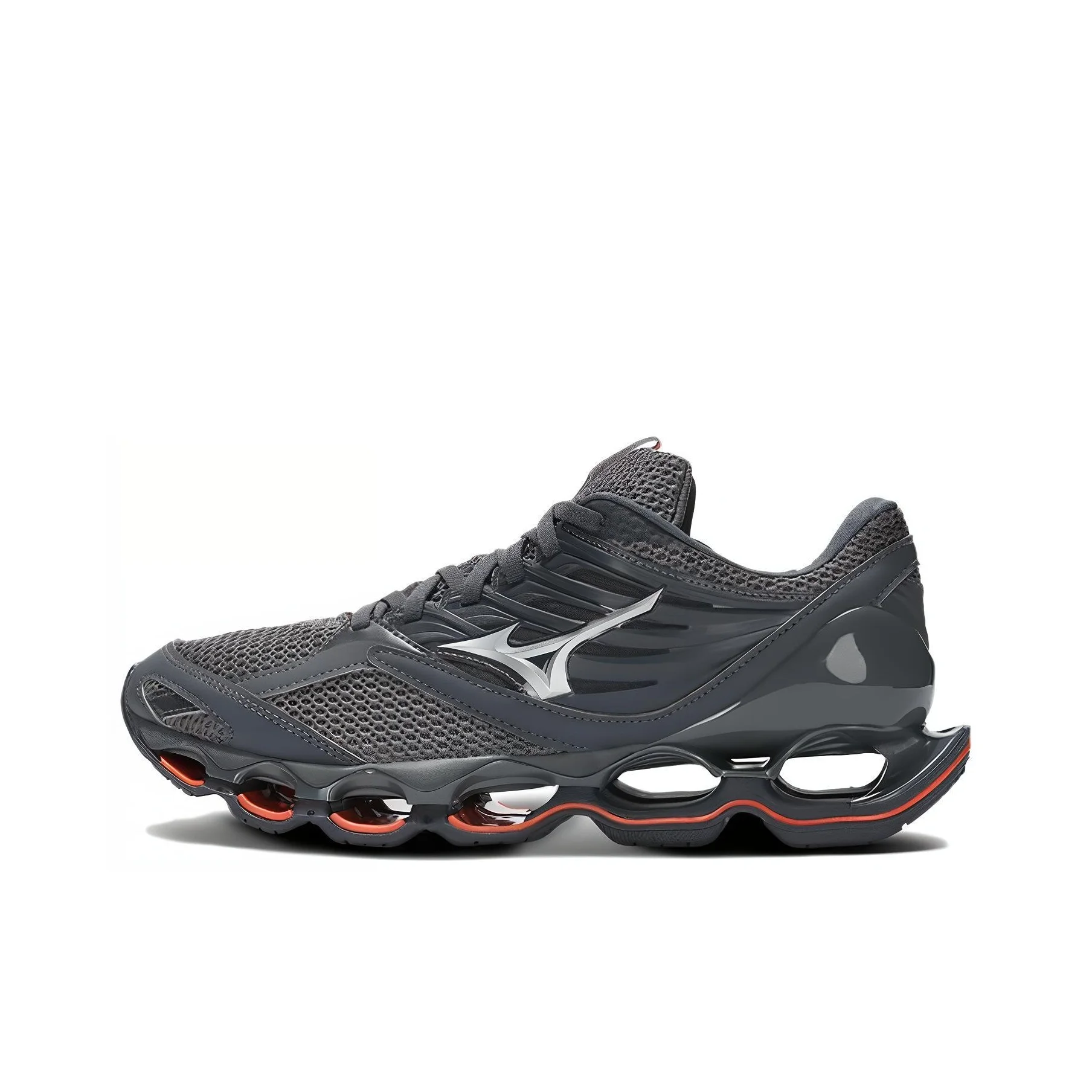 

Mizuno Mesh, Textile Cushioning Breathable Balance Low top Training Long Distance Running Sprint City Commuting J1GC244901