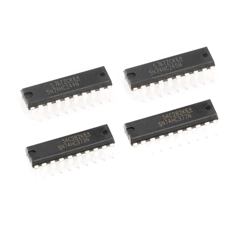 10PCS SN74HC240N SN74HC241N SN74HC244 SN74HC245N SN74HC373N SN74HC374N SN74HC377N DIP-20  Logic chip, trigger chip