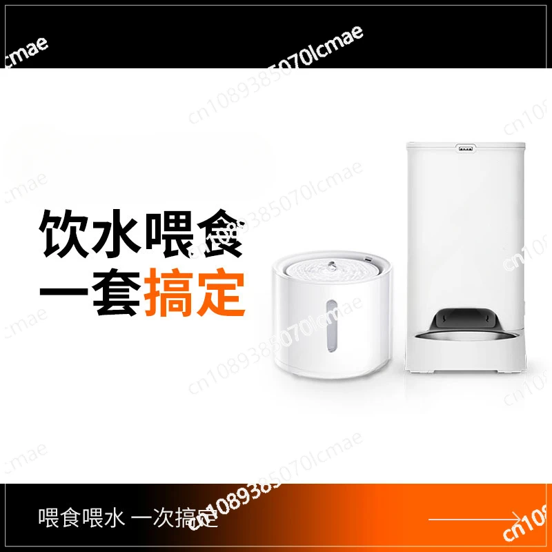 Water Dispenser Timed Automatic Pet Feeder